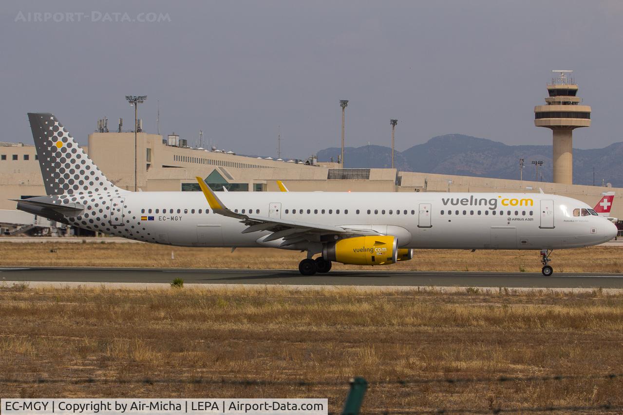 EC-MGY, 2015 Airbus A321-231 C/N 6638, Vueling Airlines