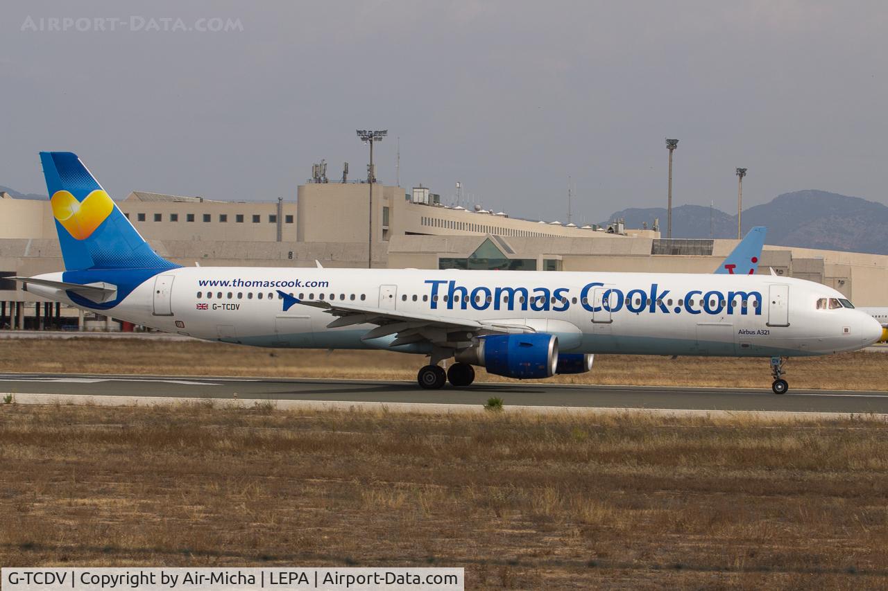 G-TCDV, 2003 Airbus A321-211 C/N 1972, Thomas Cook Airlines