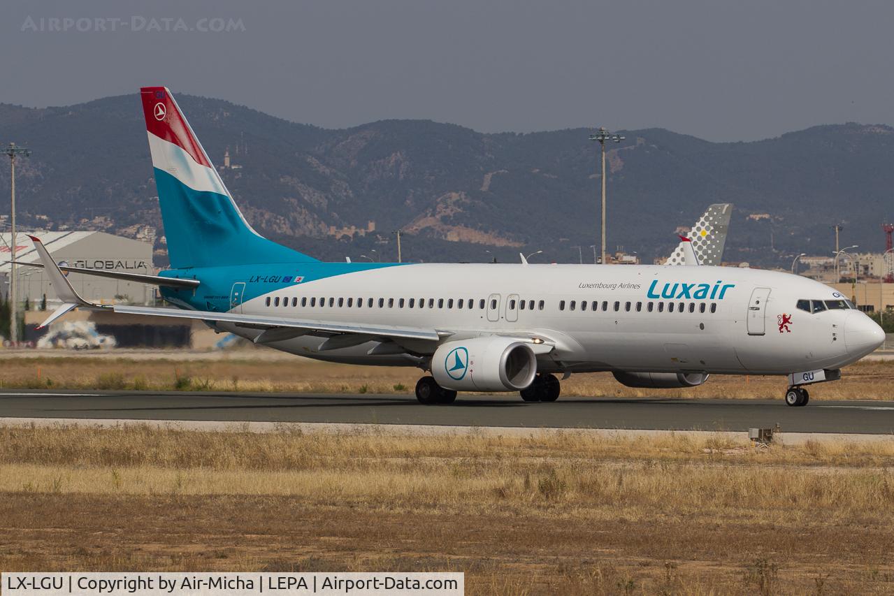 LX-LGU, 2012 Boeing 737-8C9 C/N 41047, Luxair
