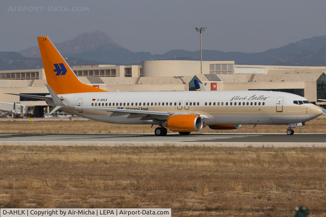 D-AHLK, 2008 Boeing 737-8K5 C/N 35143, TUIfly