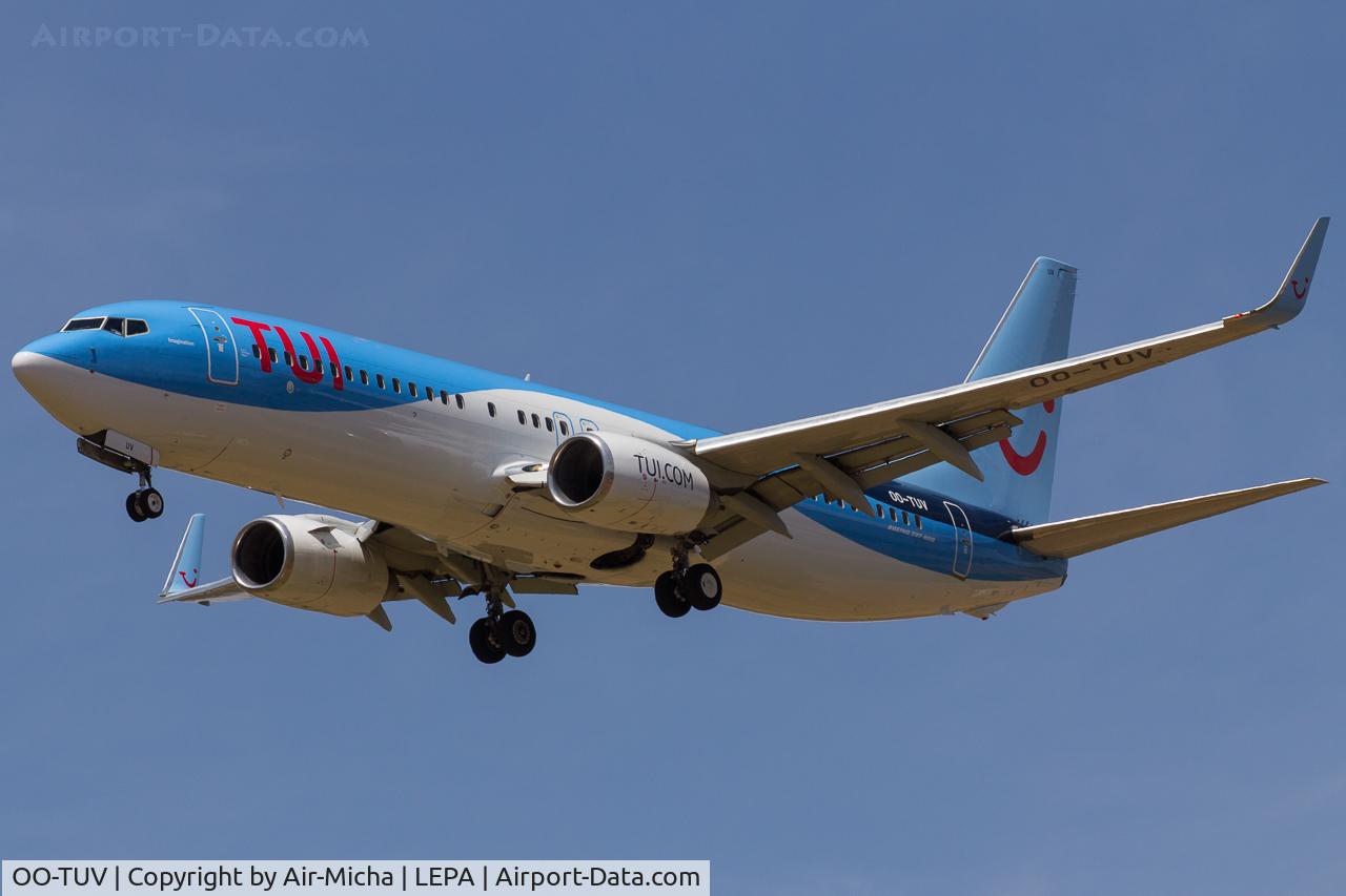 OO-TUV, 2011 Boeing 737-86J C/N 36883, Jetairfly