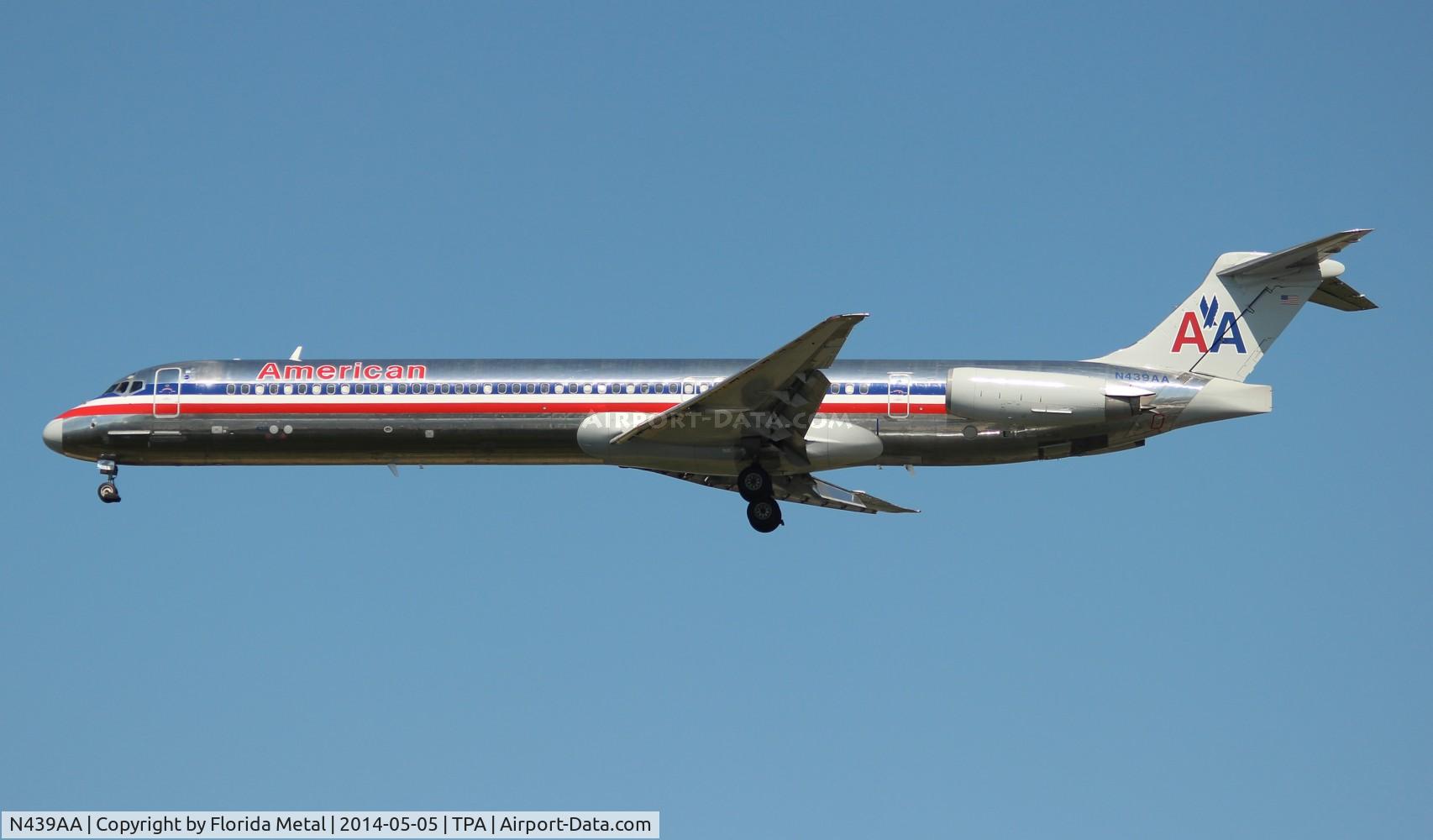 N439AA, 1987 McDonnell Douglas MD-83 (DC-9-83) C/N 49457, American