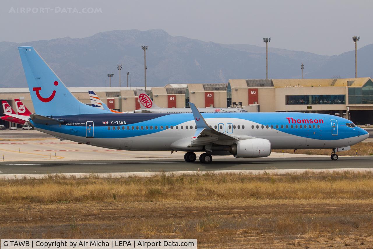 G-TAWB, 2012 Boeing 737-8K5 C/N 37242, Thomson Airways