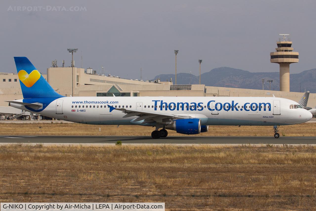 G-NIKO, 2000 Airbus A321-211 C/N 1250, Thomas Cook Airlines