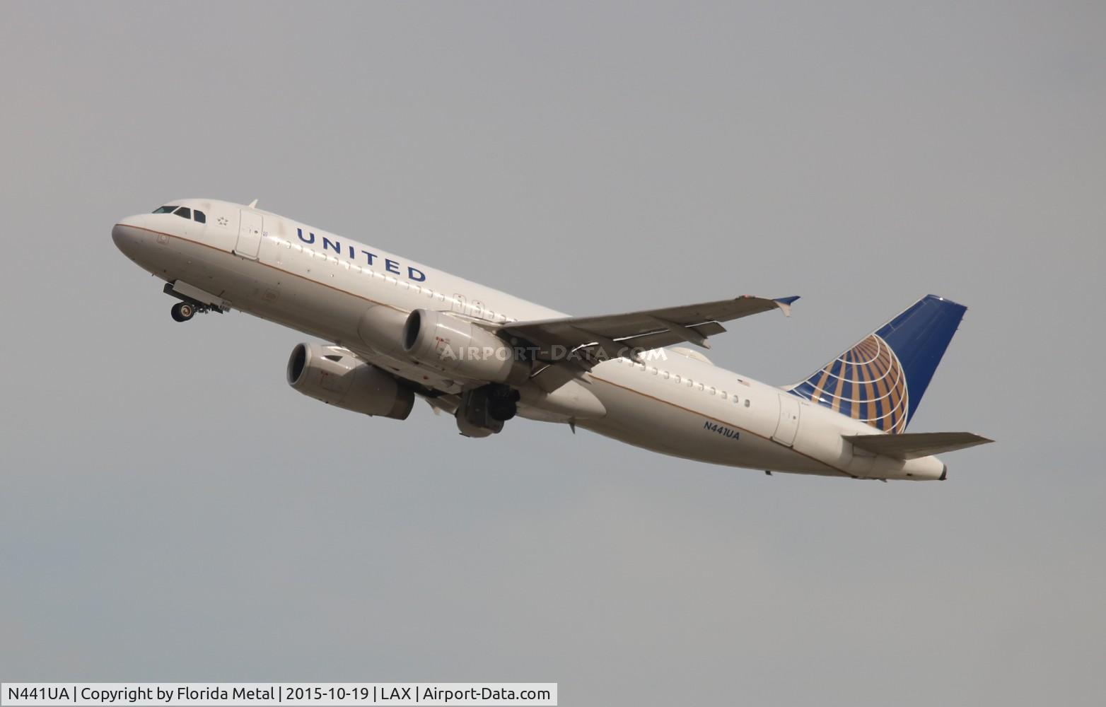N441UA, 1997 Airbus A320-232 C/N 751, United