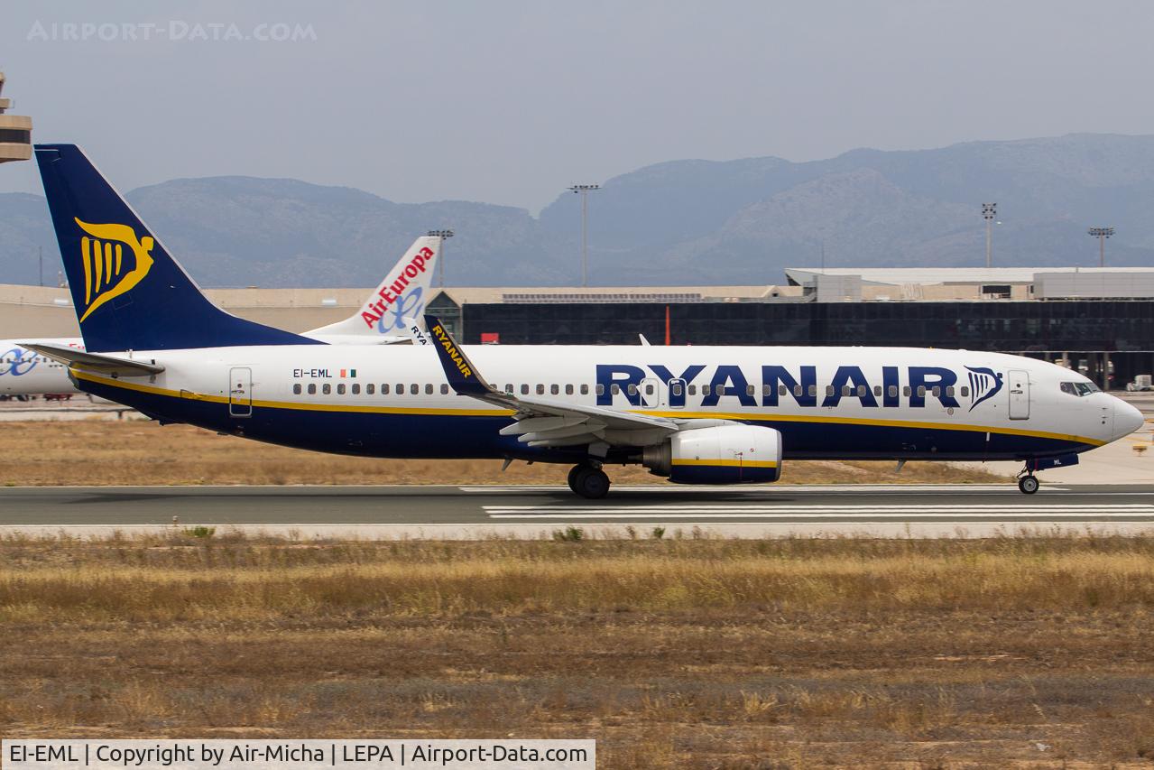 EI-EML, 2010 Boeing 737-8AS C/N 38513, Ryanair