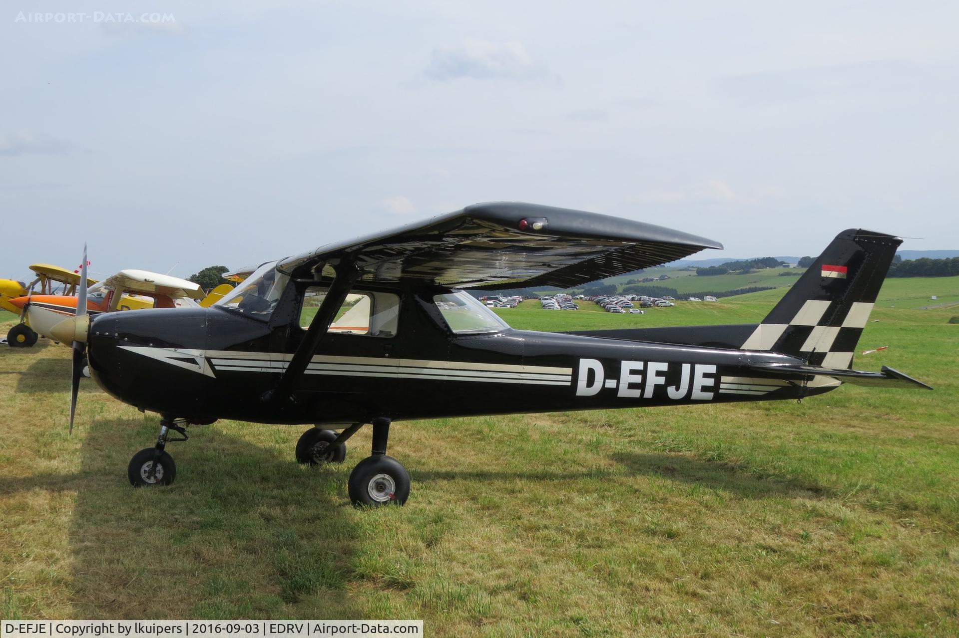 D-EFJE, 1973 Reims FRA150L Aerobat C/N 0213, The airfield of Wershofen is situated on a hilltop as is to see on this photo with this Aerobat