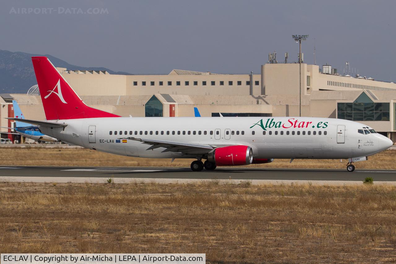 EC-LAV, 1989 Boeing 737-408 C/N 24352, AlbaStar