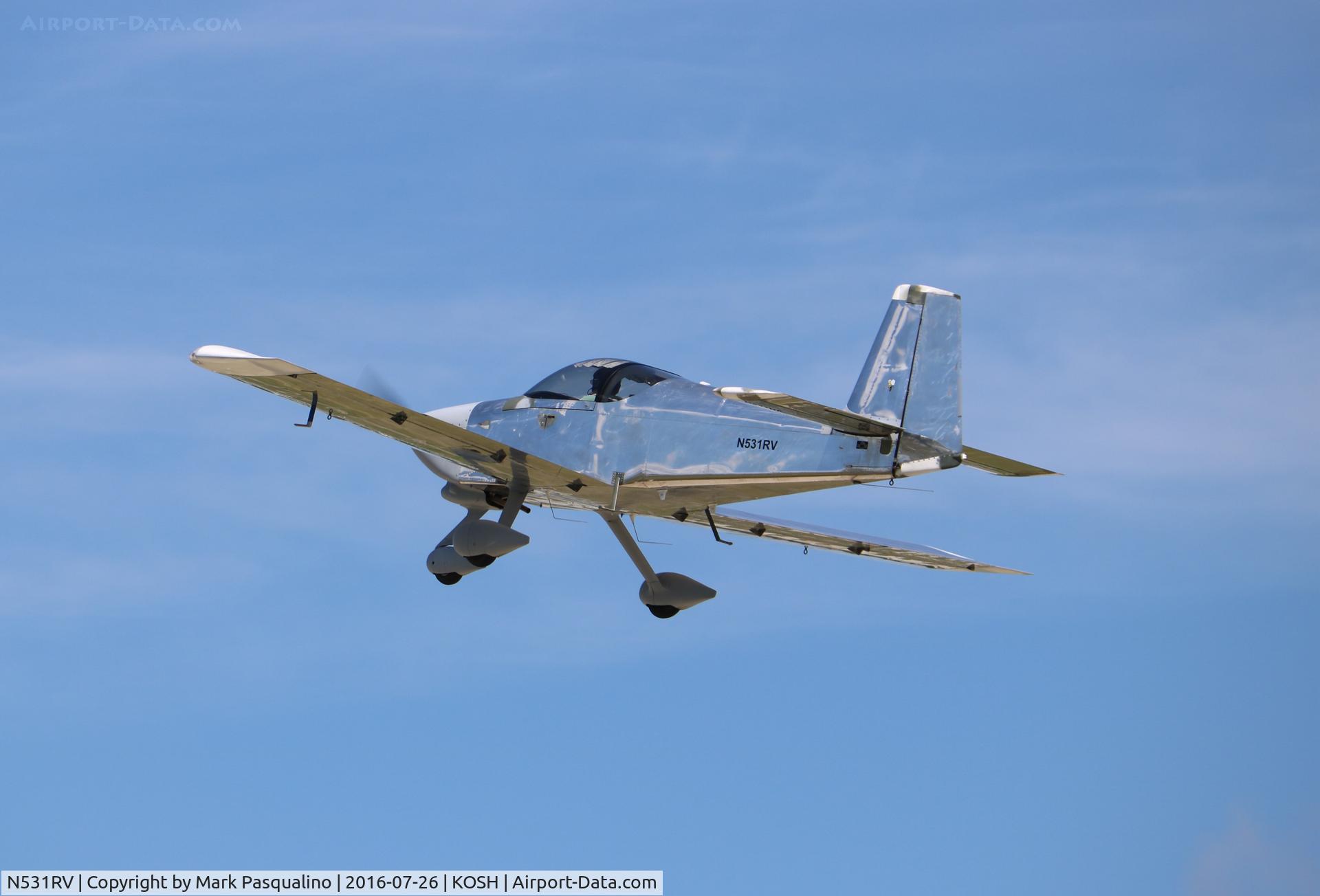 N531RV, 2016 Vans RV-9A C/N 91914, Vans RV-9A