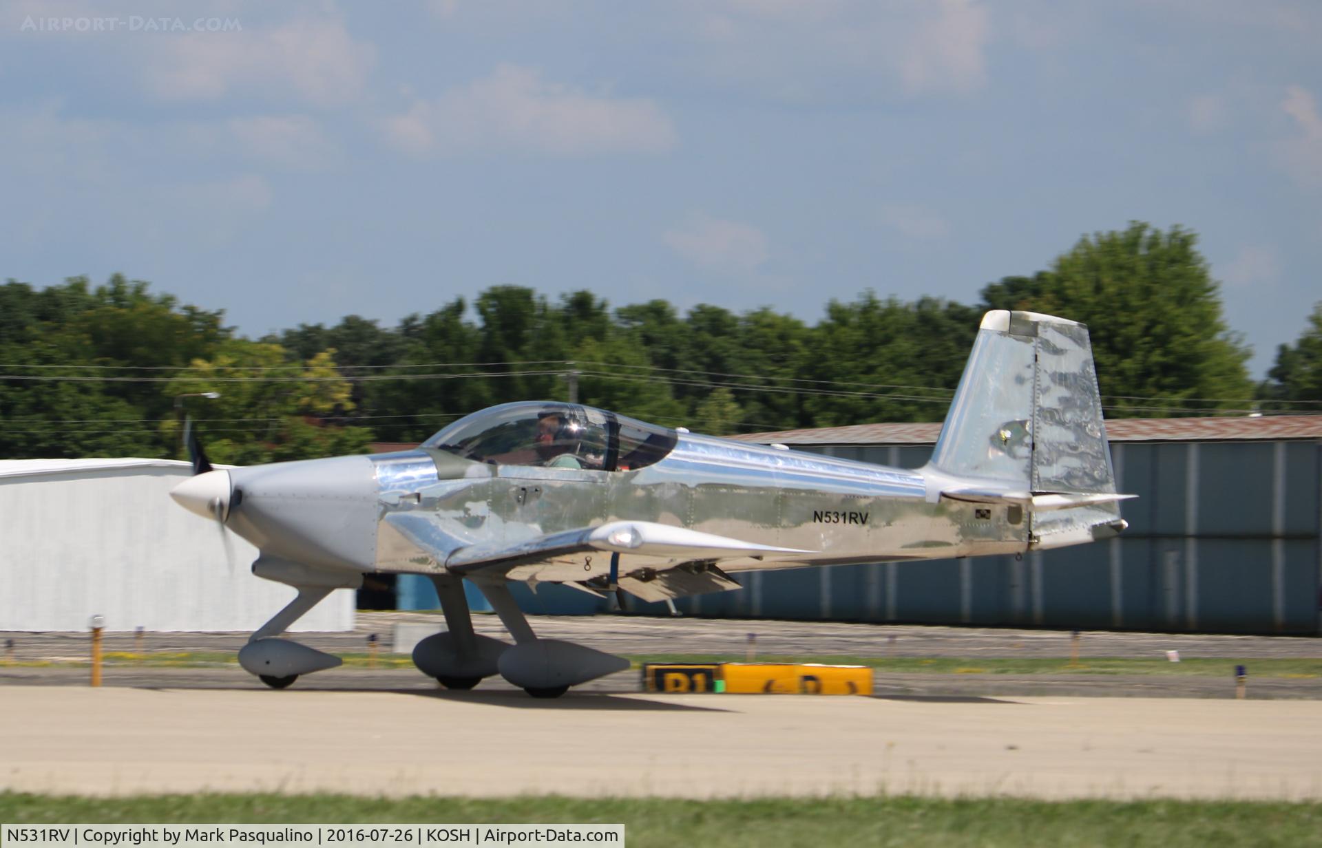N531RV, 2016 Vans RV-9A C/N 91914, Vans RV-9A