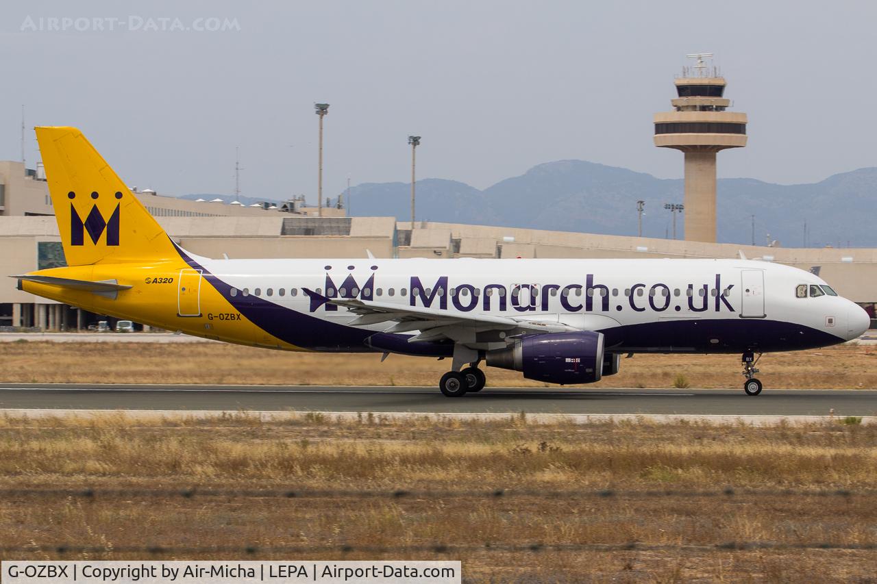 G-OZBX, 2001 Airbus A320-214 C/N 1637, Monarch Airlines