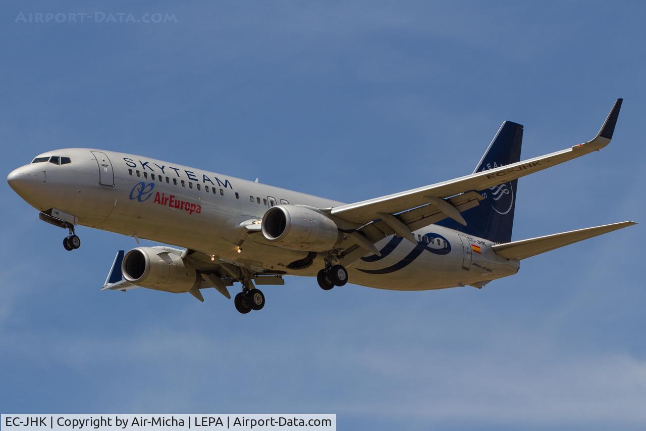 EC-JHK, 2005 Boeing 737-85P C/N 33975, Air Europa