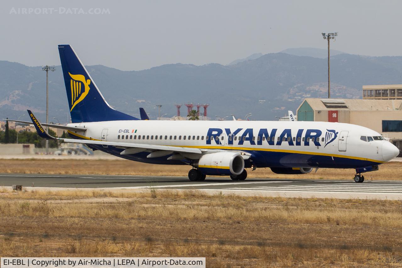 EI-EBL, 2009 Boeing 737-8AS C/N 37529, Ryanair