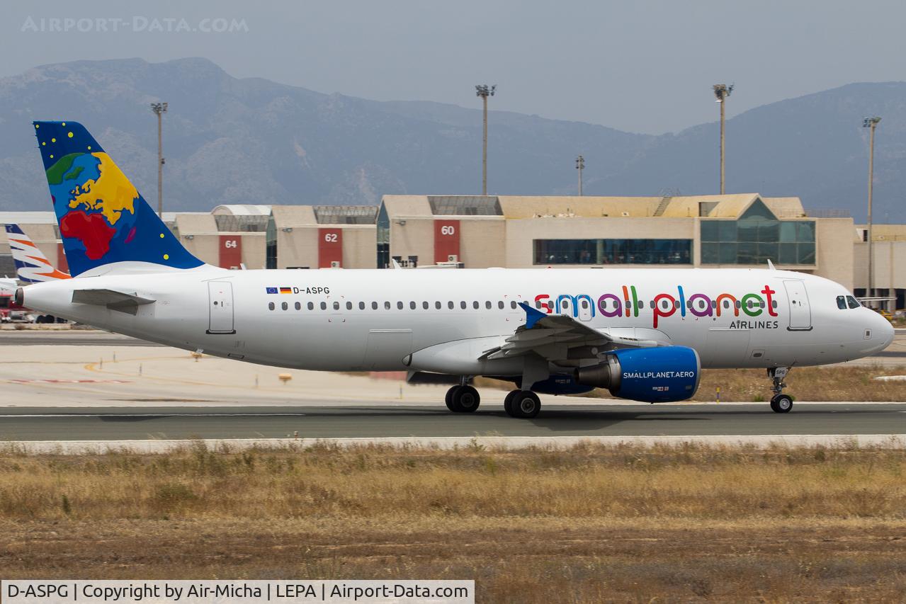 D-ASPG, 2005 Airbus A320-214 C/N 2529, Small Planet Germany