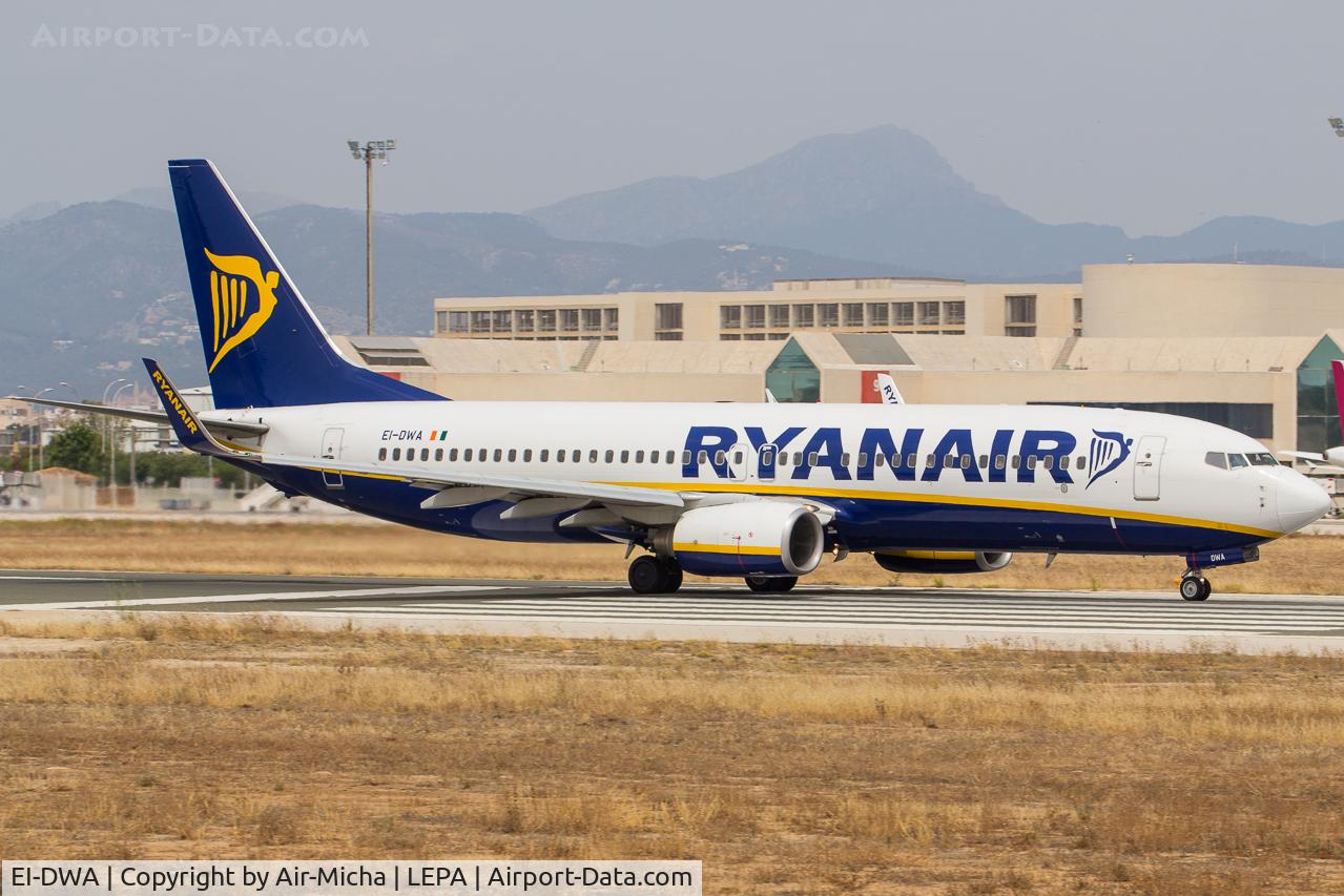 EI-DWA, 2007 Boeing 737-8AS C/N 33617, Ryanair