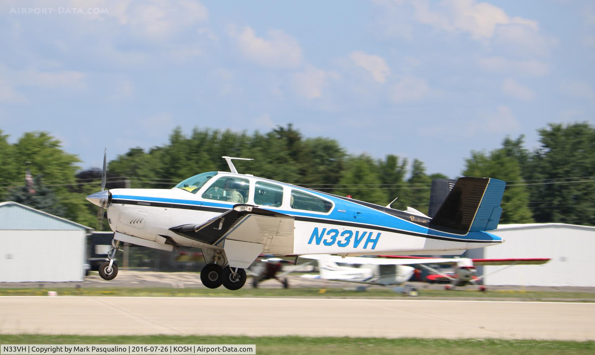 N33VH, 1975 Beech V35B Bonanza C/N D-9803, Beech V35B