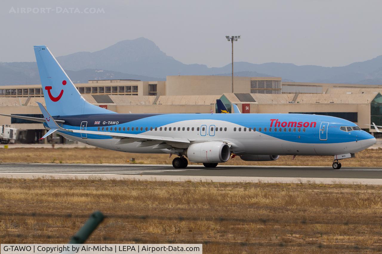 G-TAWO, 2013 Boeing 737-8K5 C/N 37255, Thomson Airways