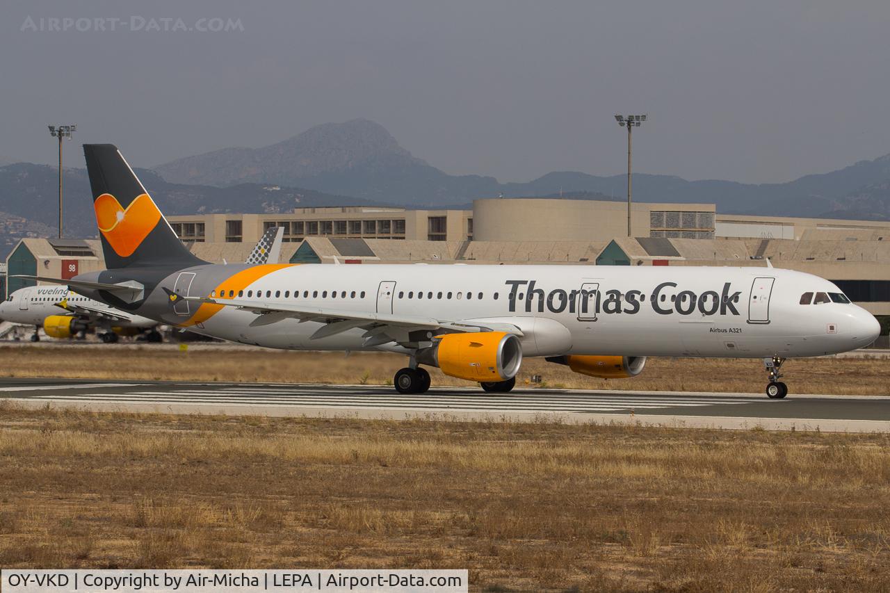 OY-VKD, 2003 Airbus A321-211 C/N 1960, Thomas Cook Airlines Scandinavia