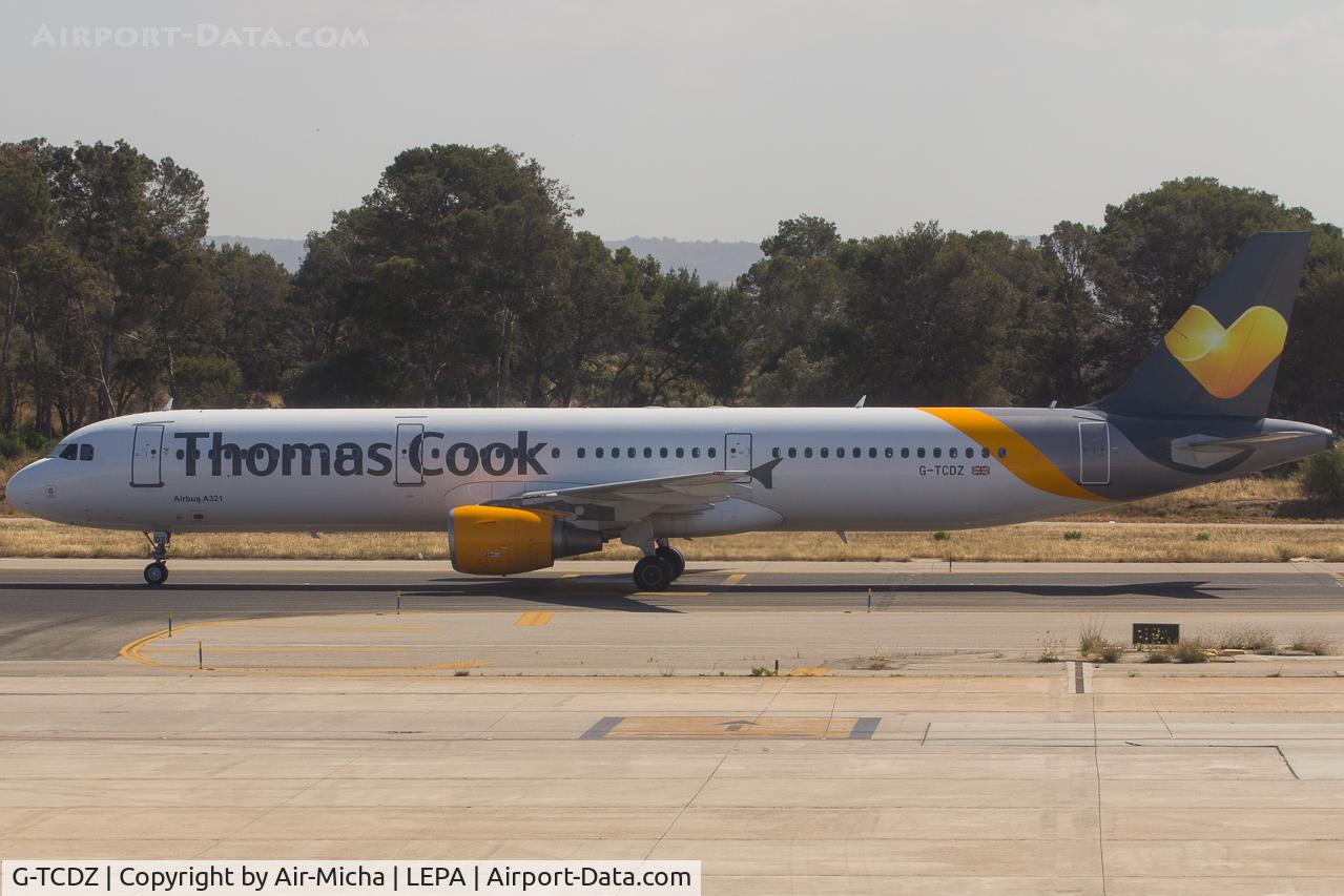 G-TCDZ, 1999 Airbus A321-211 C/N 1006, Thomas Cook Airlines