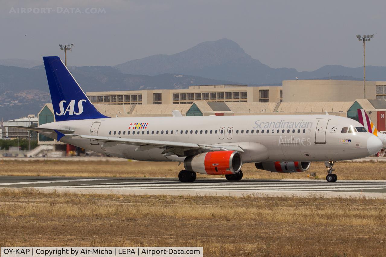 OY-KAP, 2007 Airbus A320-232 C/N 3086, SAS Airlines