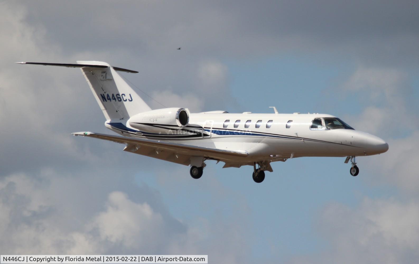 N446CJ, 2009 Cessna 525A CitationJet CJ2+ C/N 525A-0446, Citation CJ4