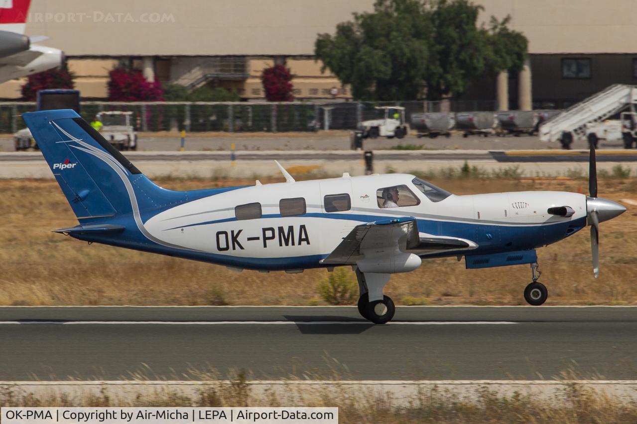 OK-PMA, Piper PA-46-500TP Malibu Meridian C/N 4697504, OK Business Aircraft sro