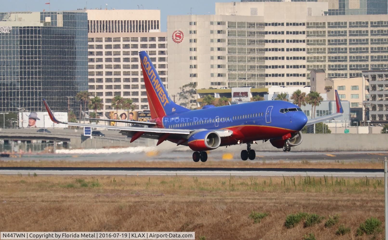 N447WN, 2003 Boeing 737-7H4 C/N 33720, Southwest