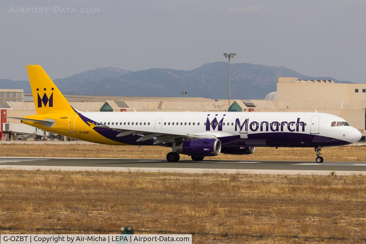 G-OZBT, 2008 Airbus A321-231 C/N 3546, Monarch Airlines
