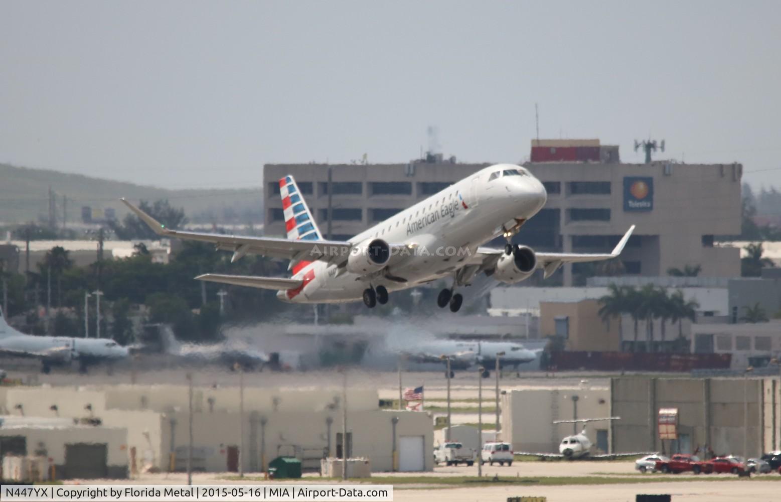 N447YX, 2015 Embraer 175LR (ERJ-170-200LR) C/N 17000463, Eagle