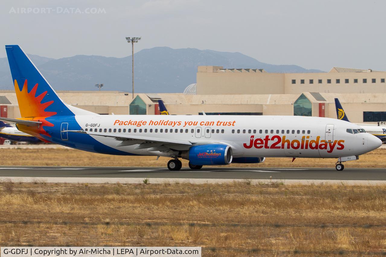 G-GDFJ, 2000 Boeing 737-804 C/N 28229, Jet 2