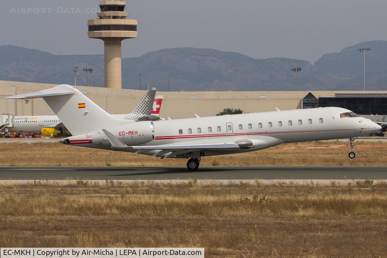 EC-MKH, 2015 Bombardier BD-700-1A10 Global 6000 C/N 9695, Gestair Executive Jet SA