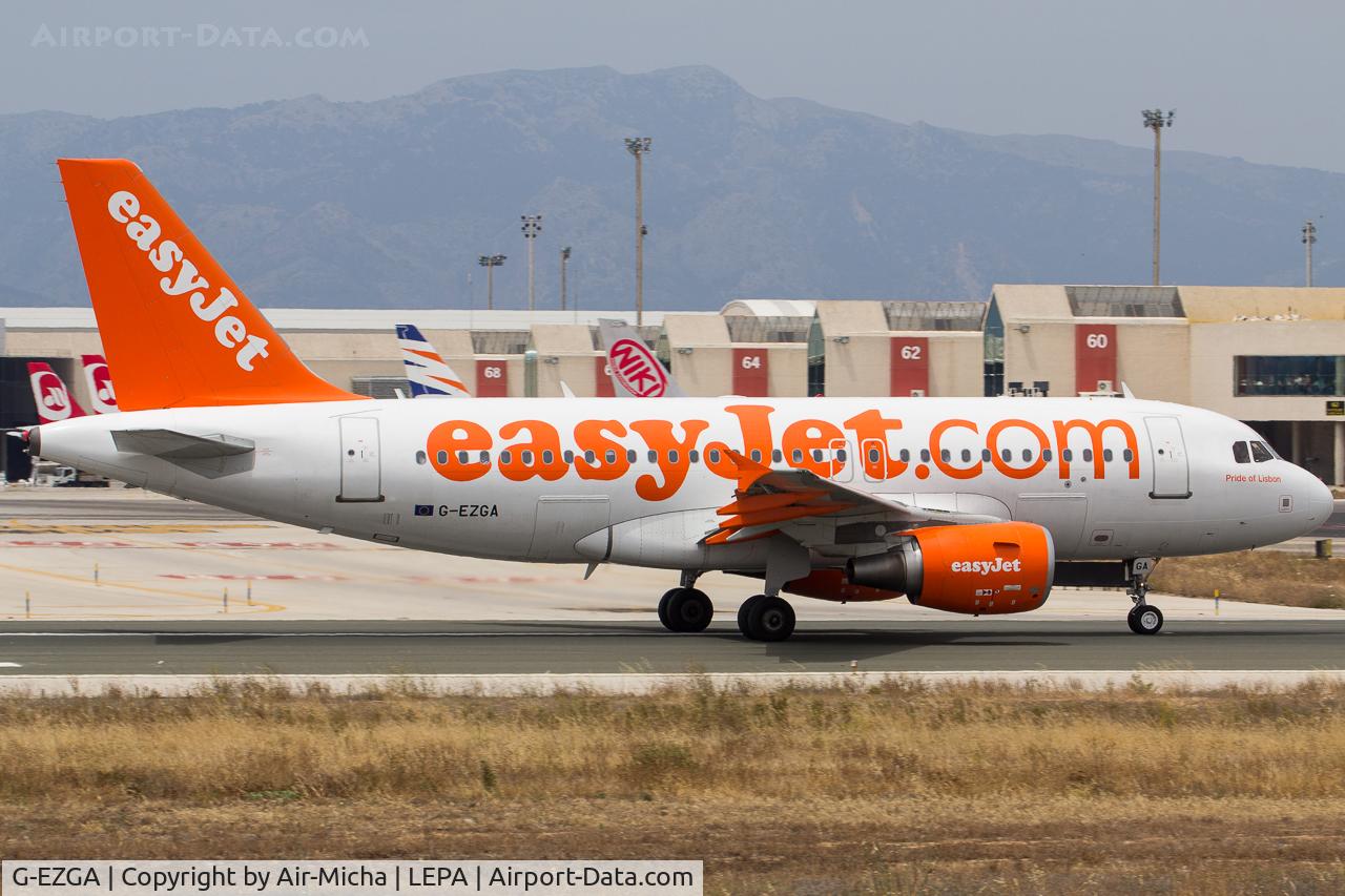 G-EZGA, 2010 Airbus A319-111 C/N 4427, EasyJet