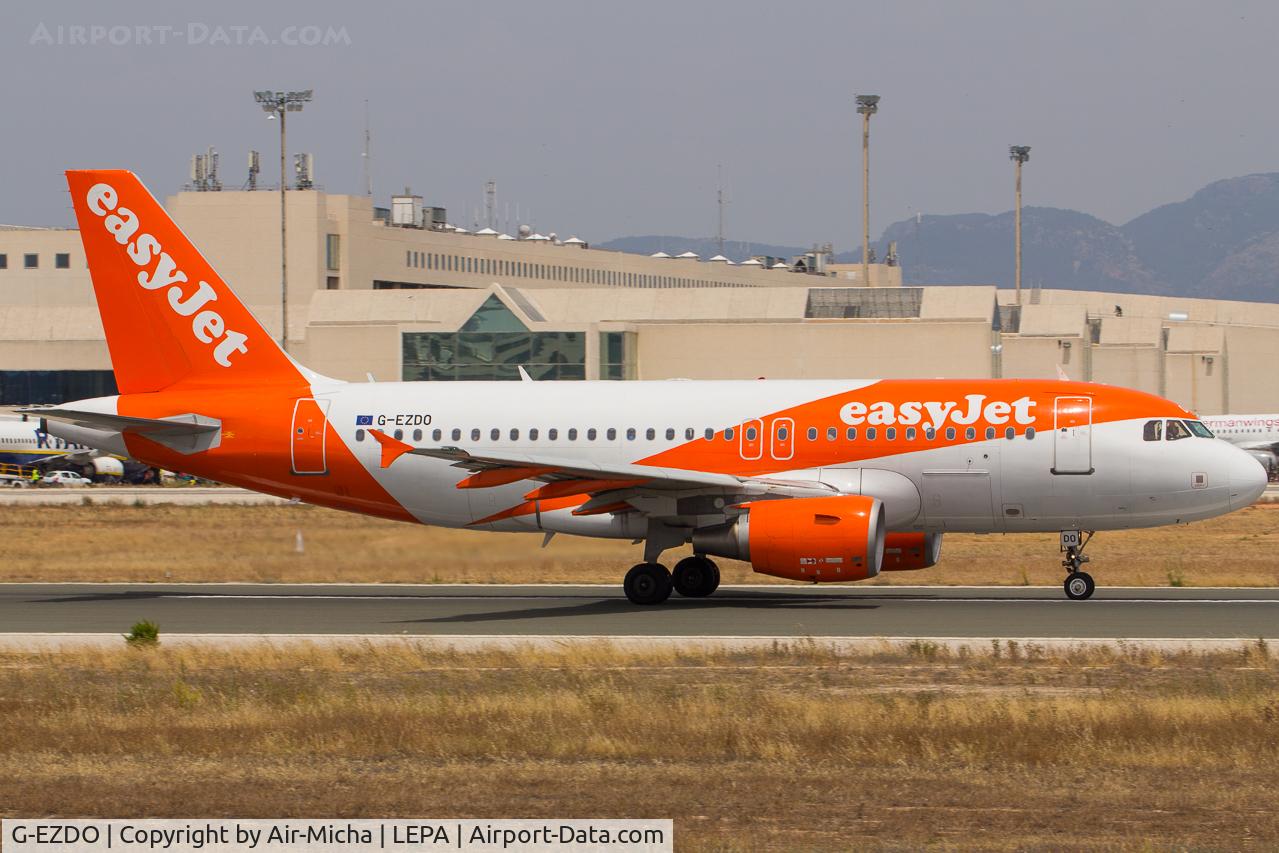 G-EZDO, 2008 Airbus A319-111 C/N 3634, EasyJet