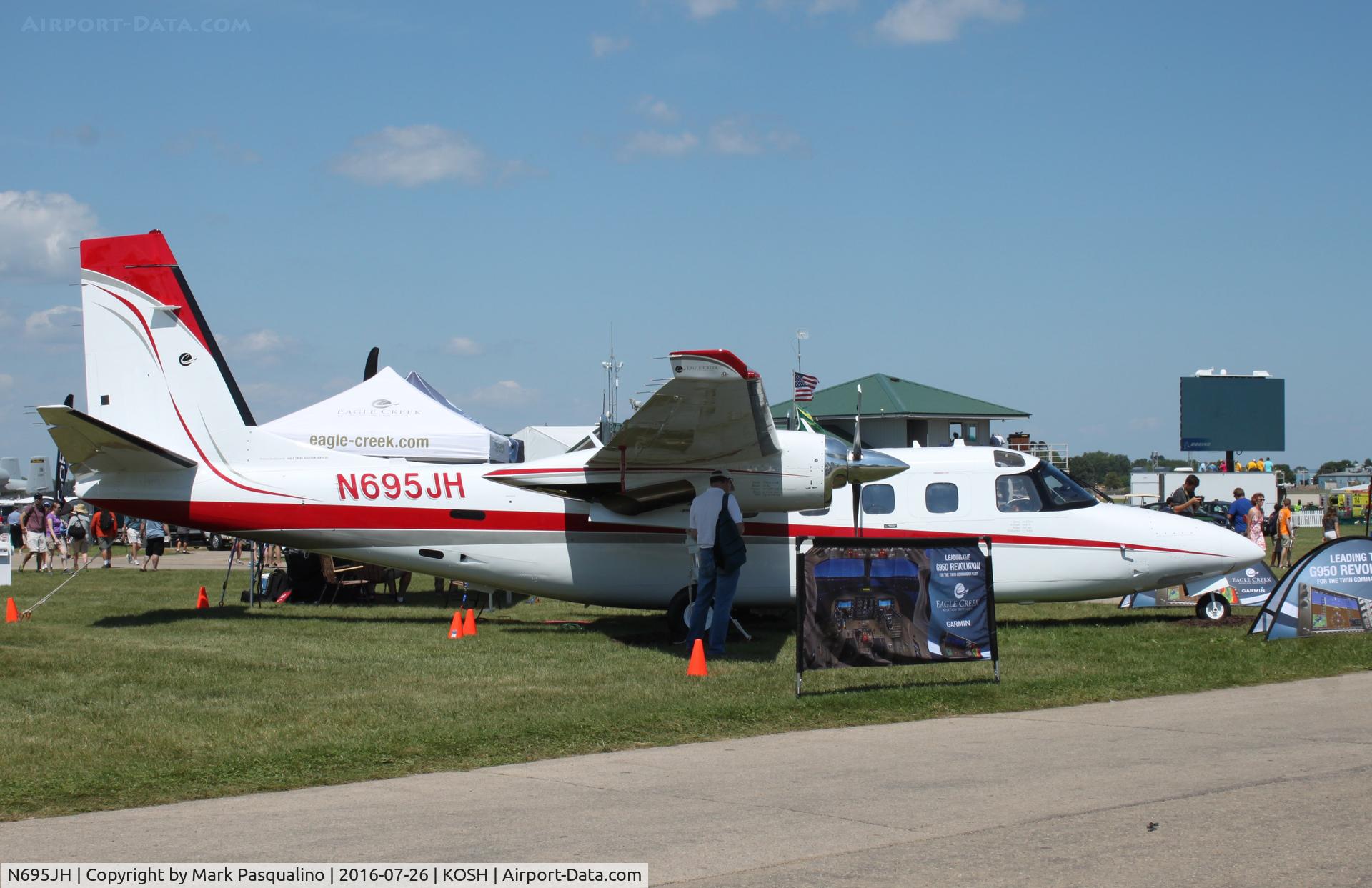 N695JH, Gulfstream Am Corp Comm Div 695A C/N 96096, Gulfstram 695A
