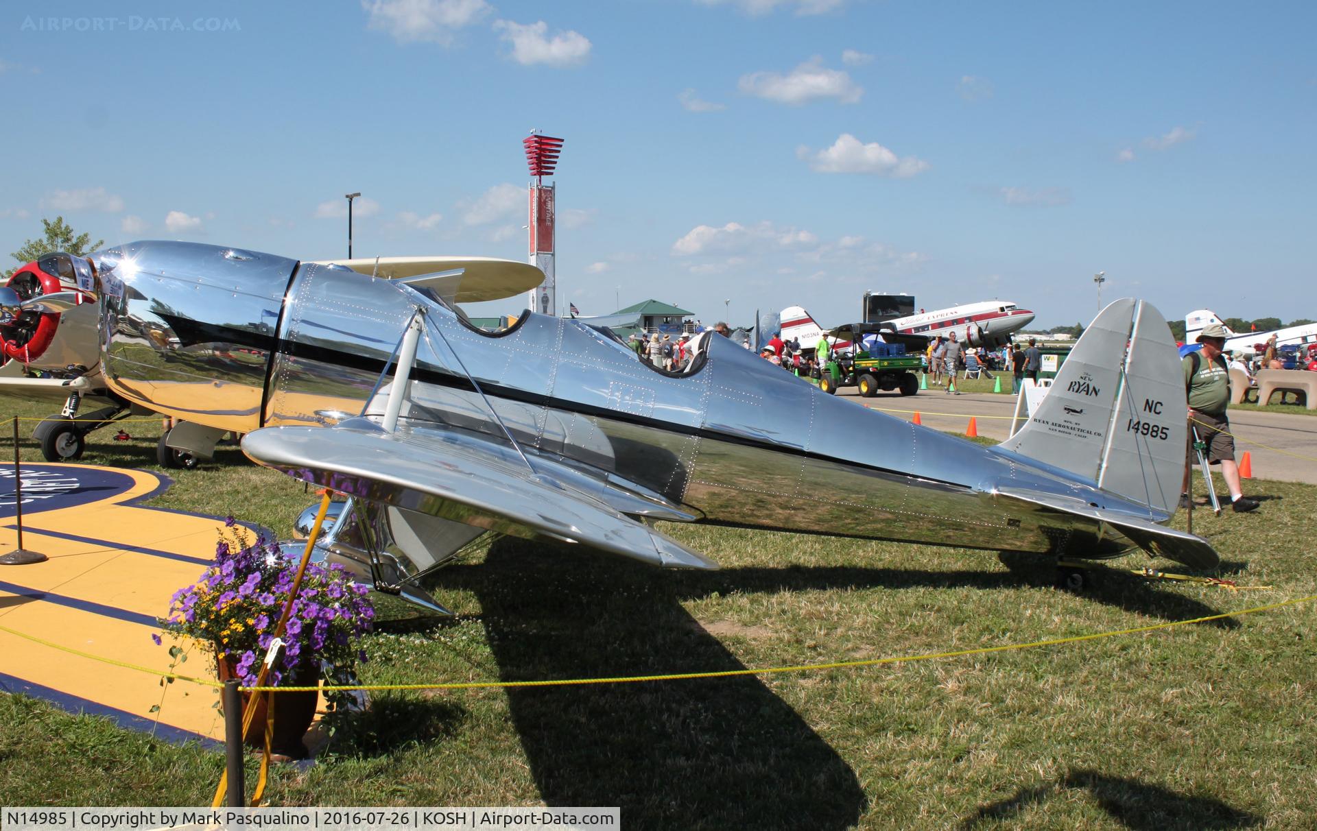 N14985, 1936 Ryan Aeronautical ST-A C/N 117, Ryan ST-A