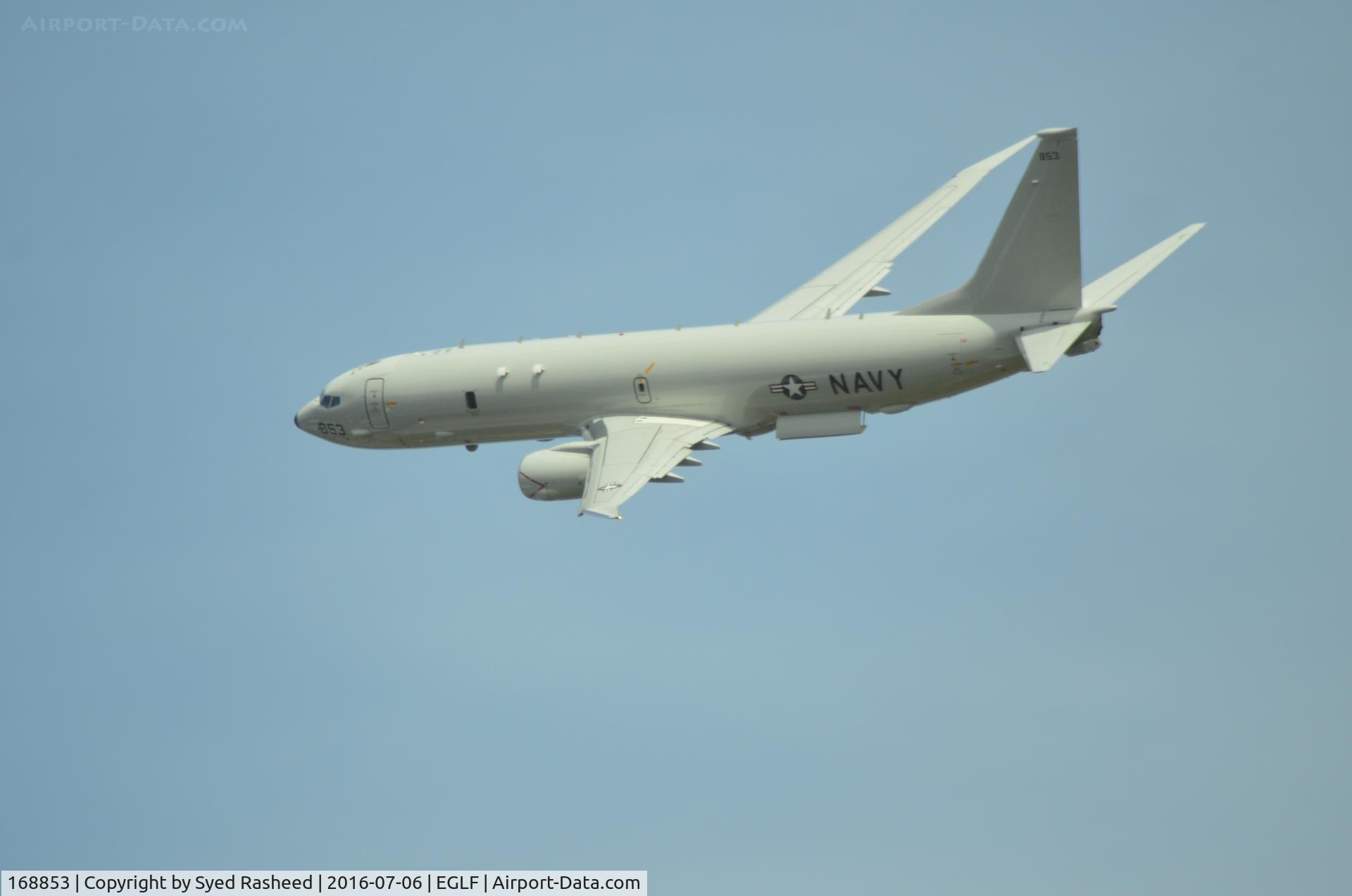 168853, 2015 Boeing P-8A Poseidon C/N 44145, 168853
