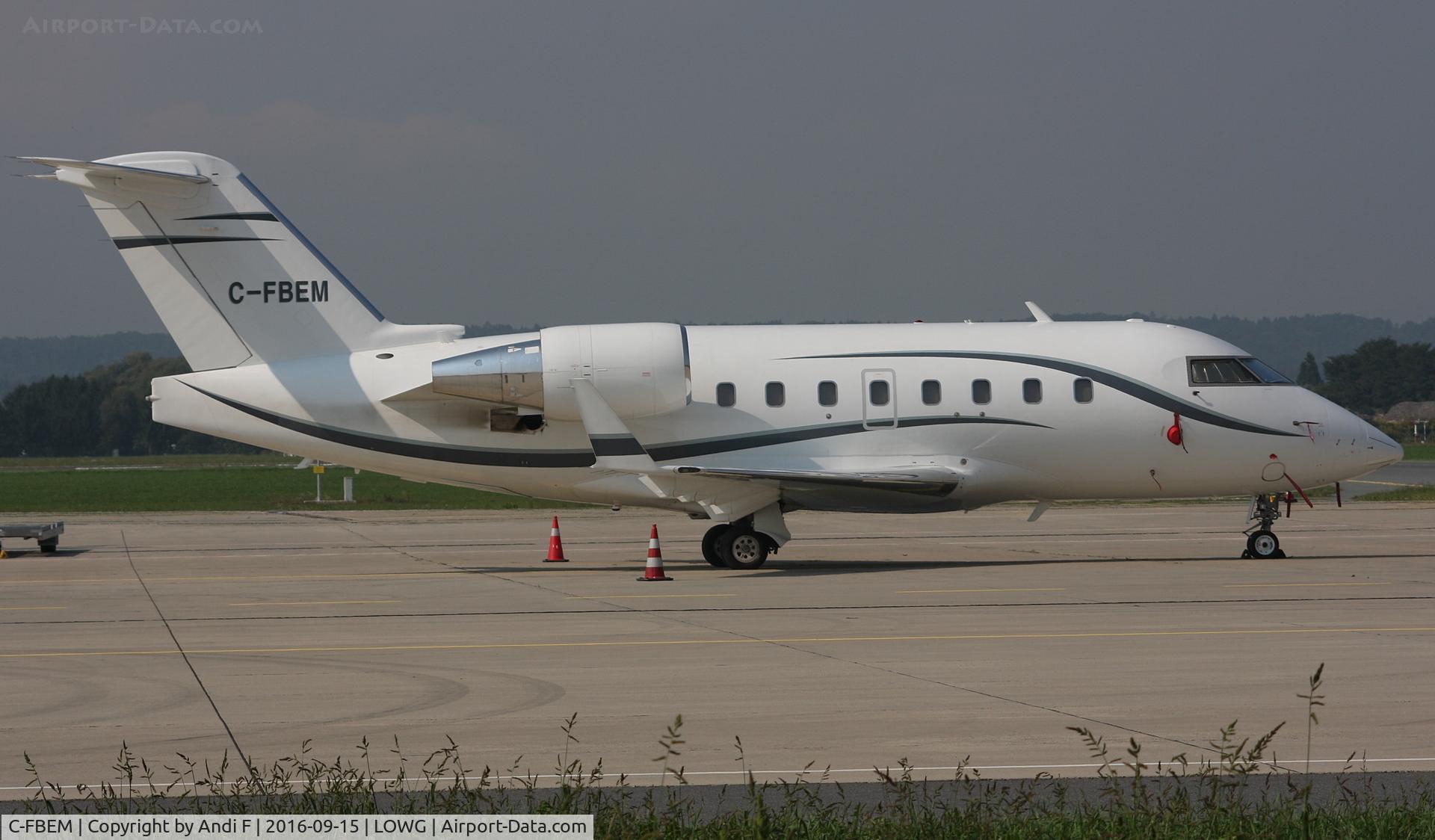 C-FBEM, 2000 Bombardier Challenger 604 (CL-600-2B16) C/N 5474, Skyservice Challenger 604