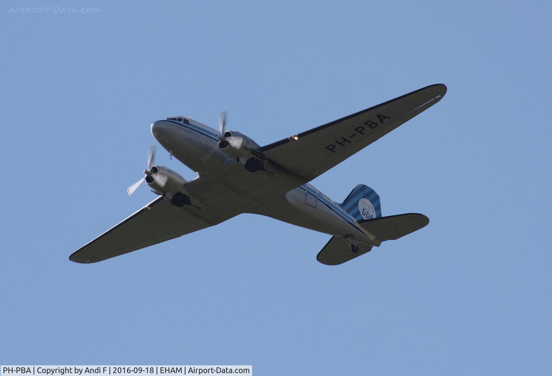 PH-PBA, 1943 Douglas DC-3C-S1C3G (C-47A-75-DL) C/N 19434, Dutch Dakota Association Douglas C-47D Skytrain