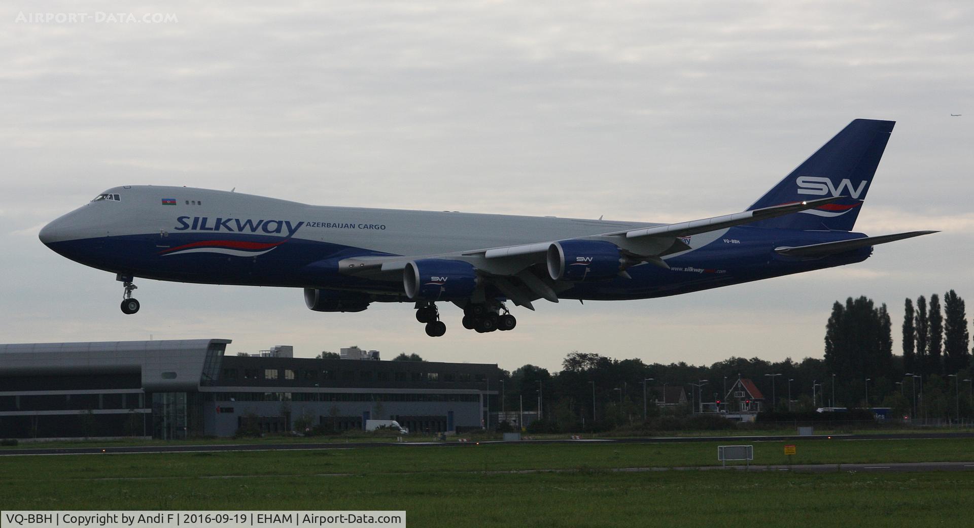 VQ-BBH, 2016 Boeing 747-83QF C/N 62708, Silk Way West Airlines 747-8