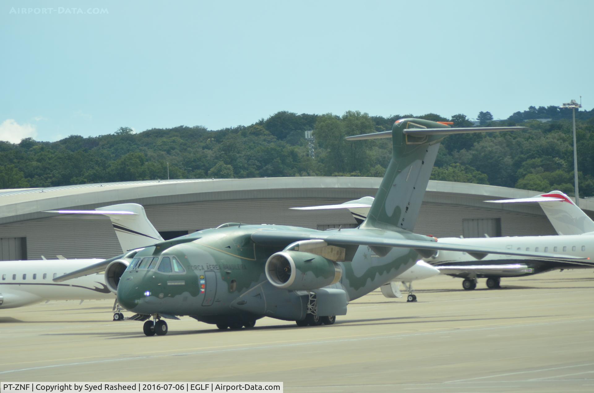 PT-ZNF, 2014 Embraer KC-390 (EMB-390) C/N 39000001, KC390 Transporter taxing out for validation flight