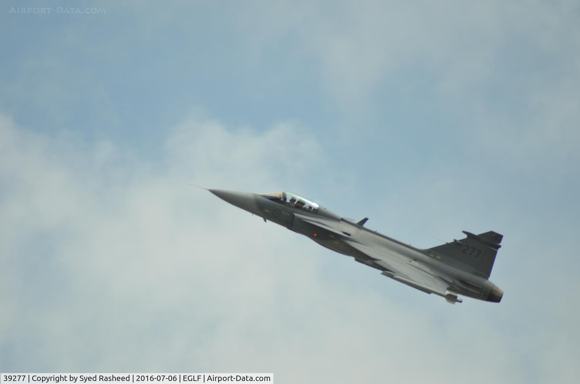 39277, Saab JAS-39C Gripen C/N 39277, 39277 flying display