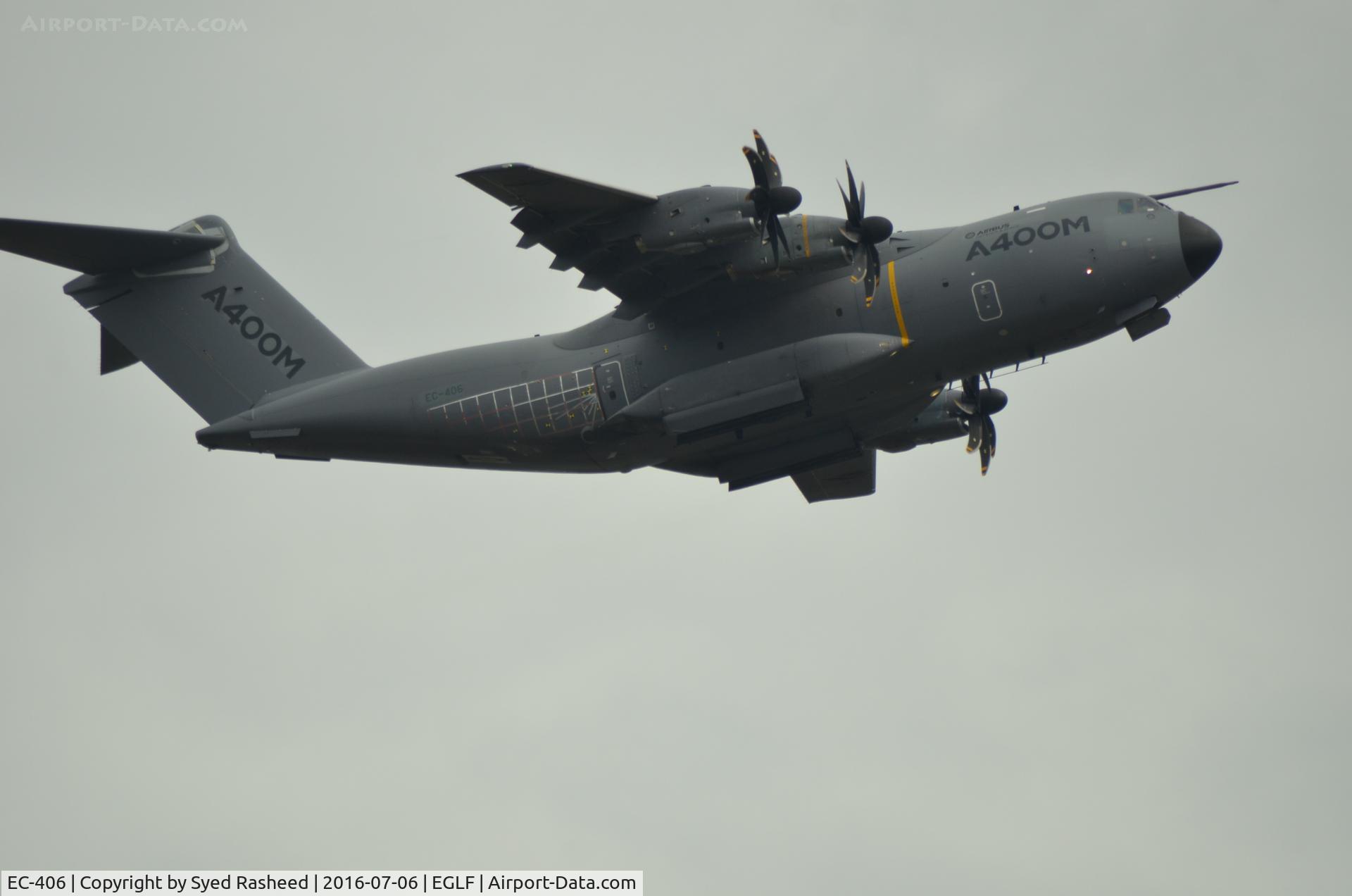EC-406, 2011 Airbus A400M-180 Atlas C/N 006, EC-406