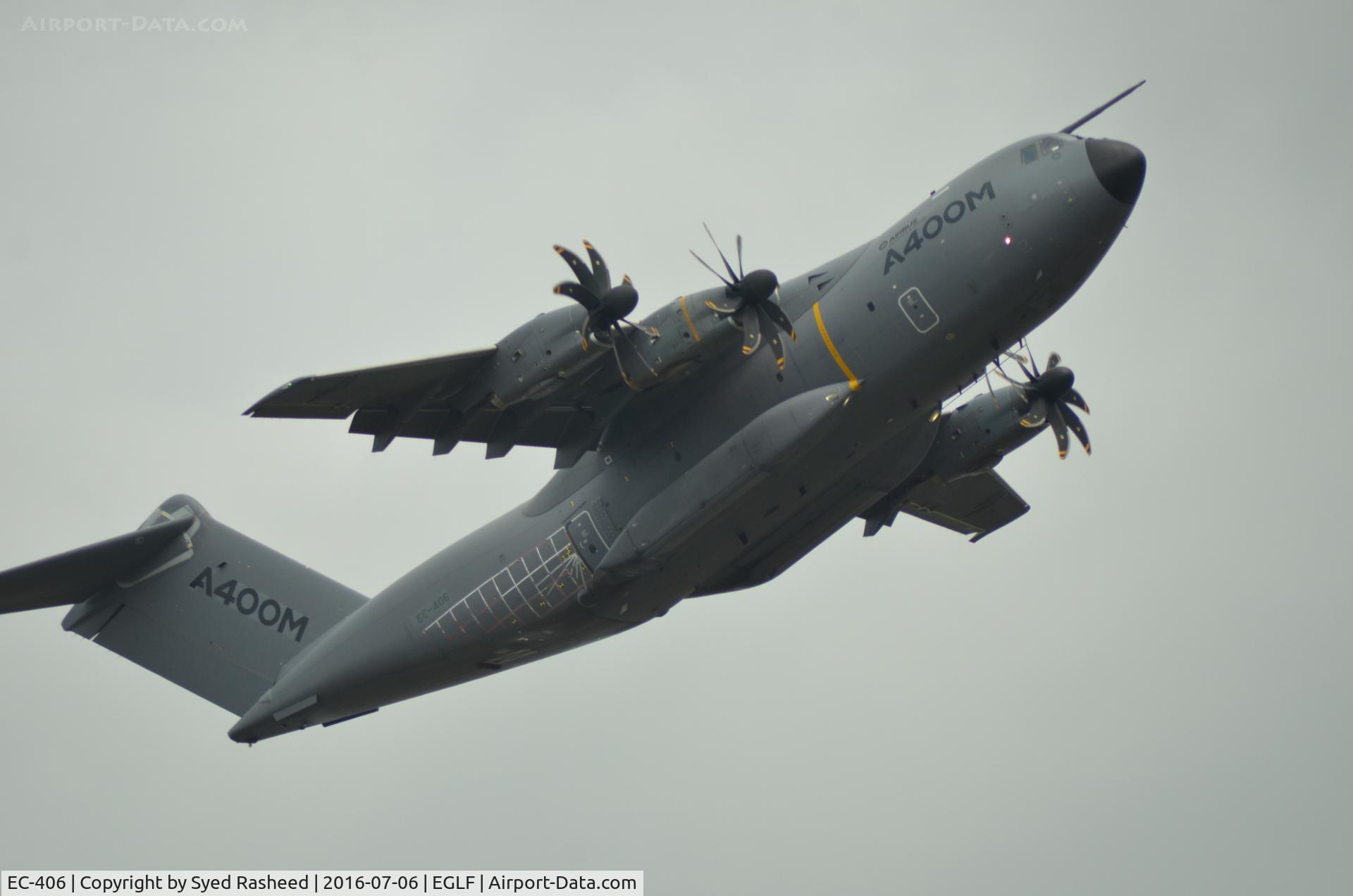 EC-406, 2011 Airbus A400M-180 Atlas C/N 006, EC-406