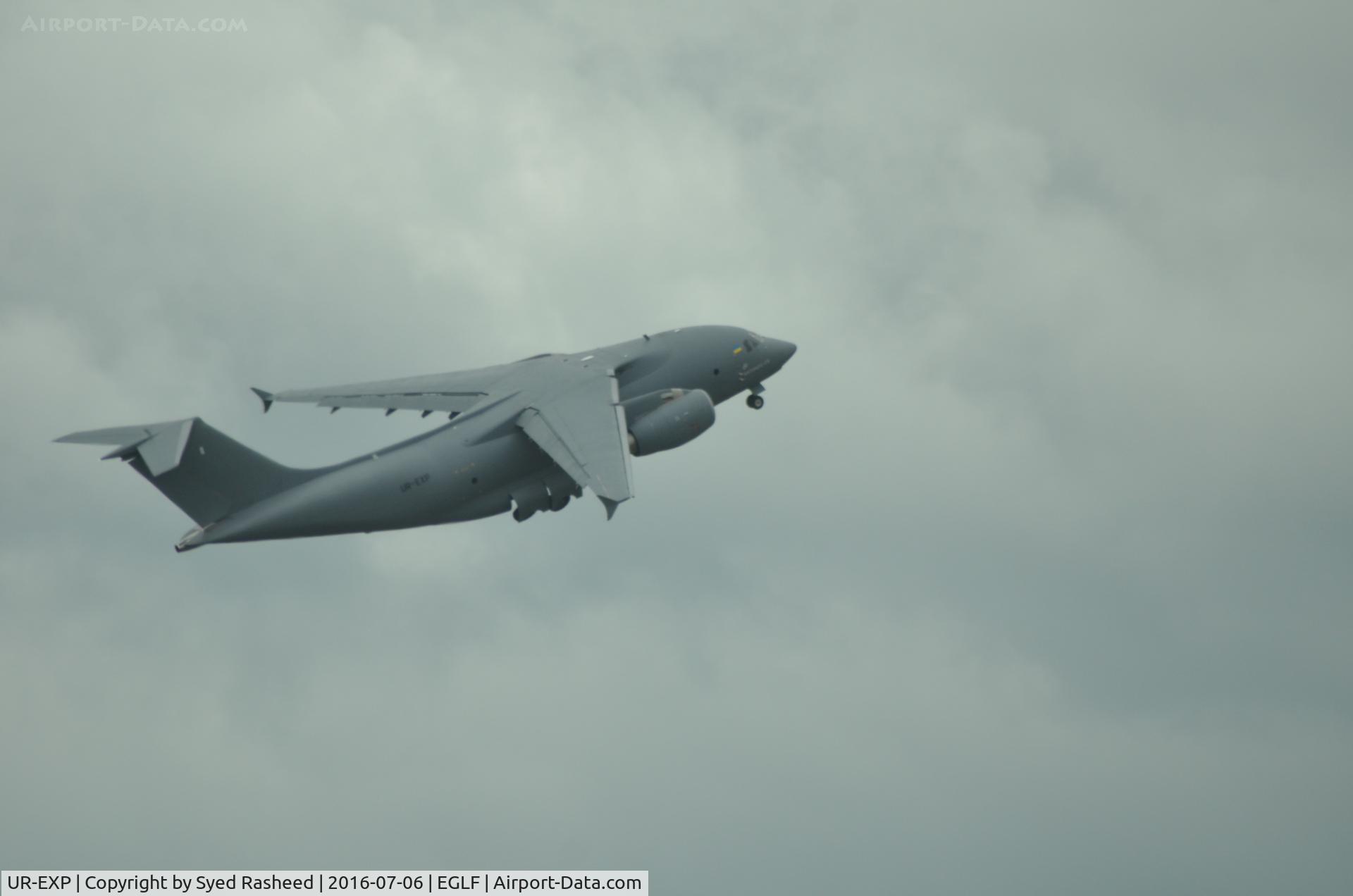 UR-EXP, 2015 Antonov An-178 C/N 178/01-01, UR-EXP