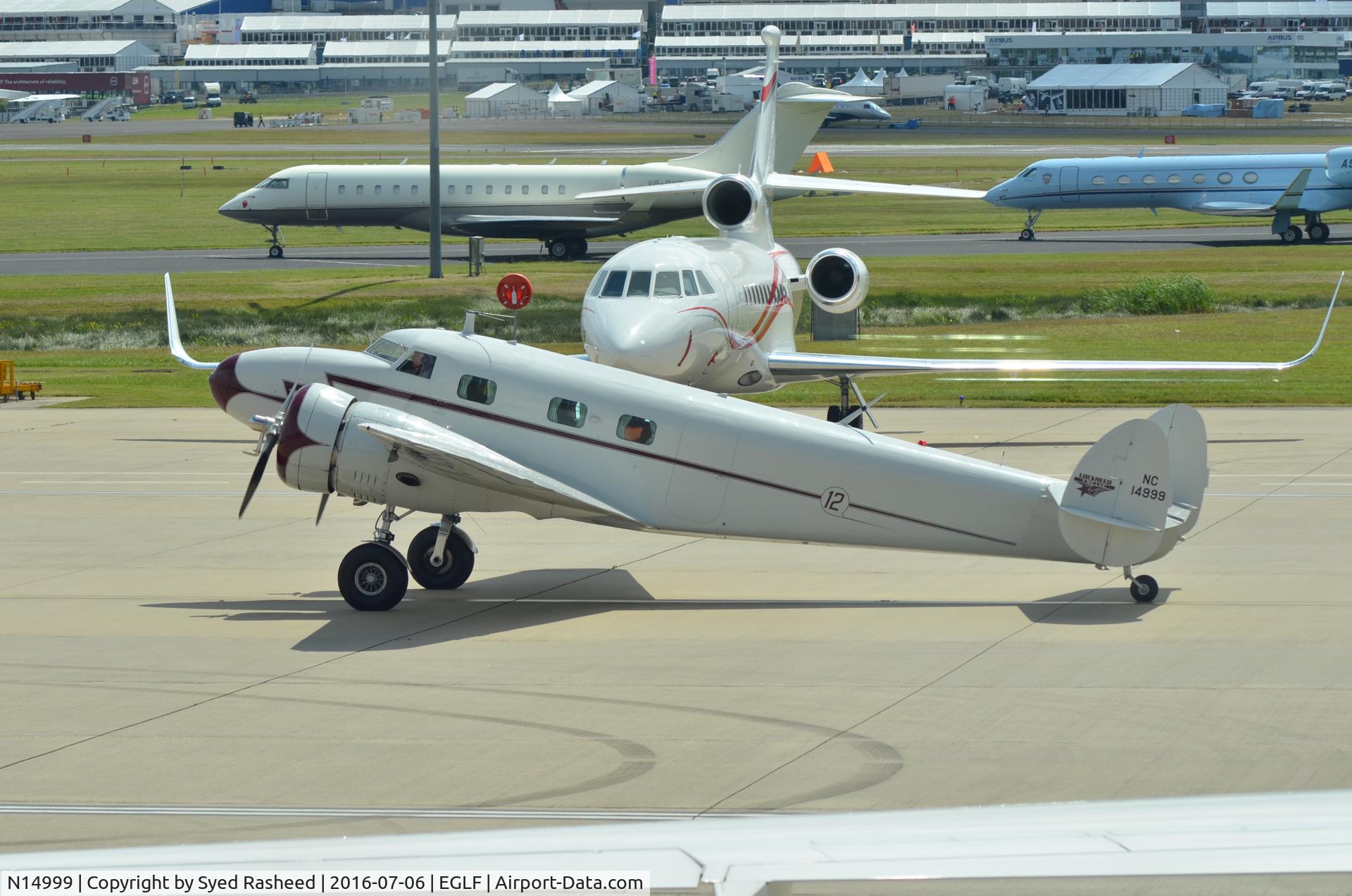 N14999, 1938 Lockheed 12A Electra Junior C/N 1252, Lockheed 12A