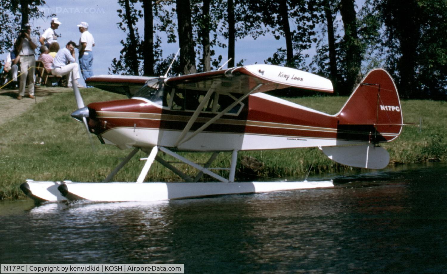 N17PC, 1958 Piper PA-22-160 Tri Pacer C/N 22-5931, At Air Adventure 1993 Oshkosh.