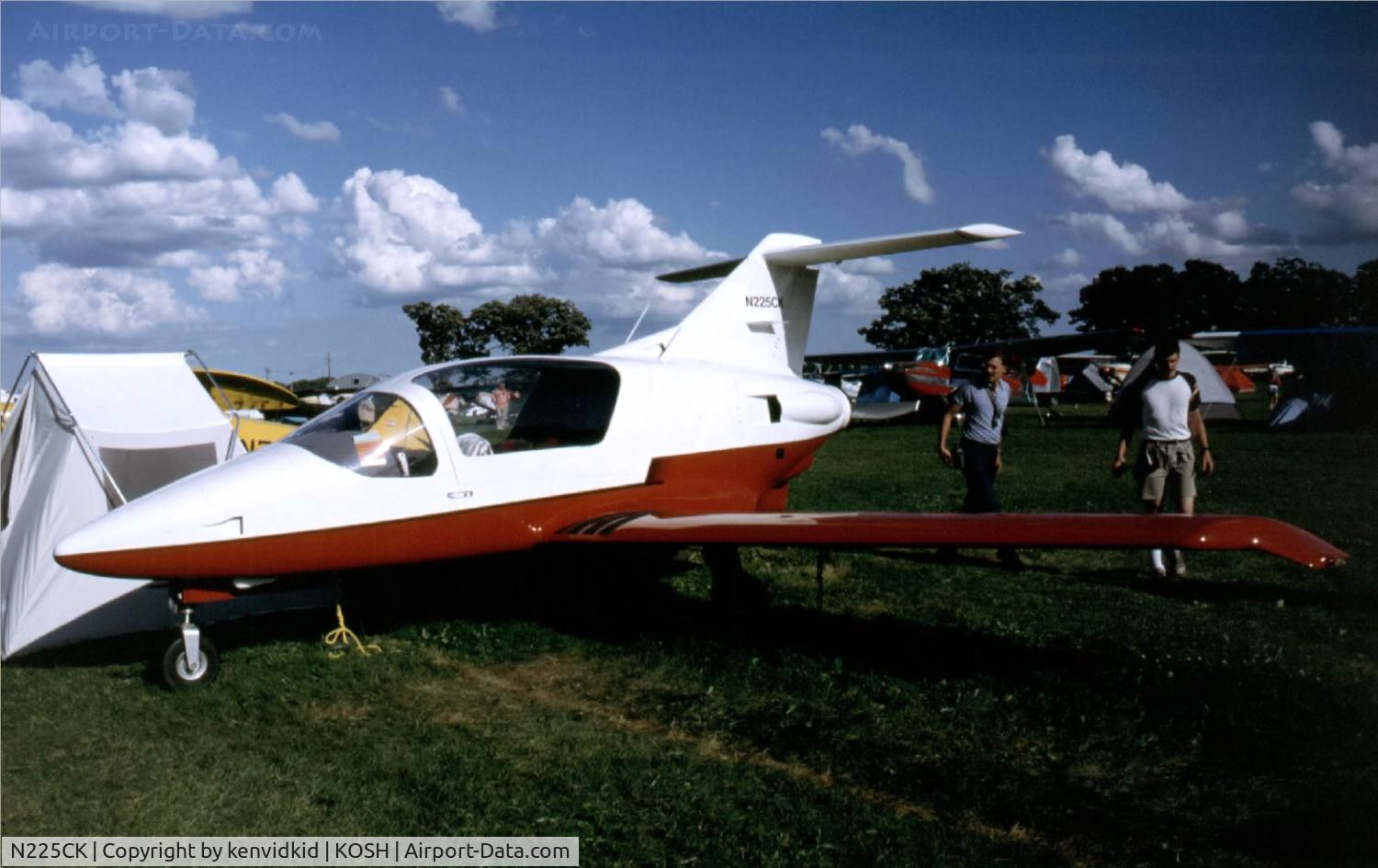 N225CK, Prescott Aeronautical Pusher C/N 003, At Air Adventure 1993 Oshkosh.