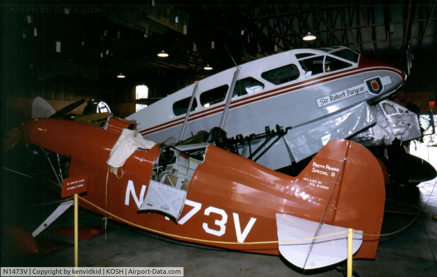 N1473V, 1954 Pretty Prairie Special Iii 1 C/N 1, At Air Adventure 1993 Oshkosh.