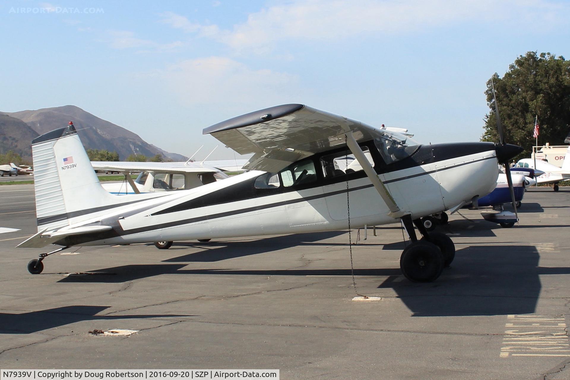 N7939V, 1967 Cessna 180H Skywagon C/N 18051839, 1967 Cessna 180H, Continental O-470-S 230 Hp. Introduced as 180 in 1953, would not be called Skywagon until 1969 production.