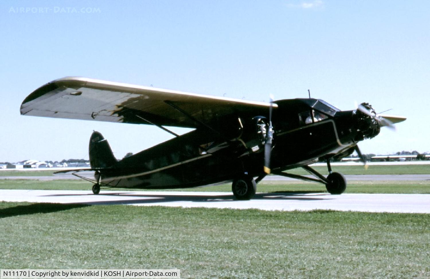 N11170, 1931 Stinson SM-6000-B C/N 5023, At Air Adventure 1993 Oshkosh.